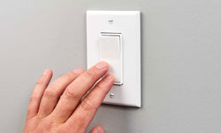 On/off light switch installation/replacement/repair